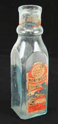 Early 20th century pickle bottle; click to enlarge.