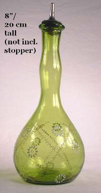 Late 19th to early 20th century barber bottle; click to enlarge.