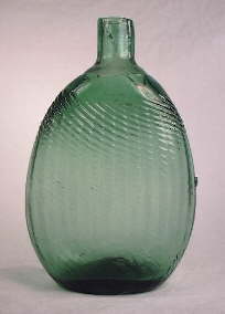 Mid-western "Pitkin" flask; click to enlarge.