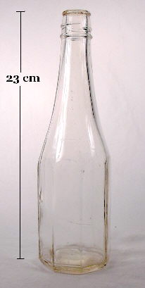 Heinz catsup bottle from the 1920s; click to enlarge.