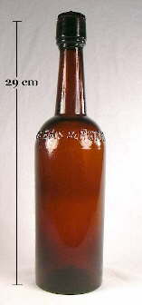 Weeks & Potter liquor bottle; click to enlarge.